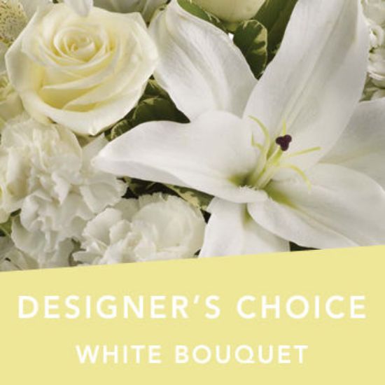 DC White bouquet